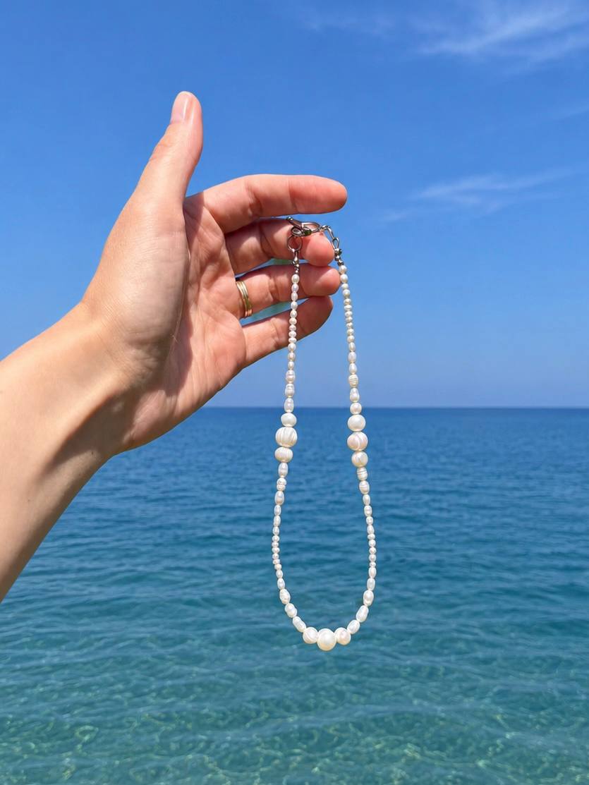 Harmony Pearl – perlový náhrdelník – 3